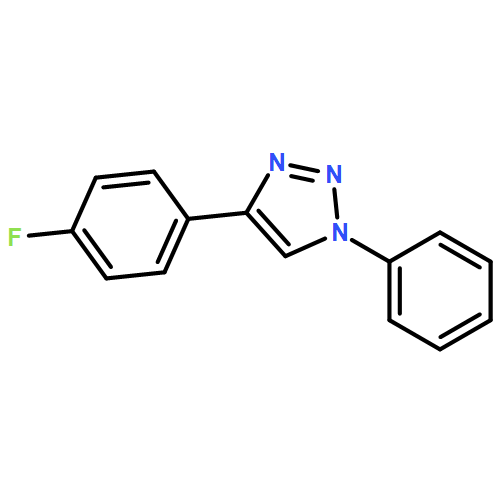 1H-1,2,3-Triazole, 4-(4-fluorophenyl)-1-phenyl-