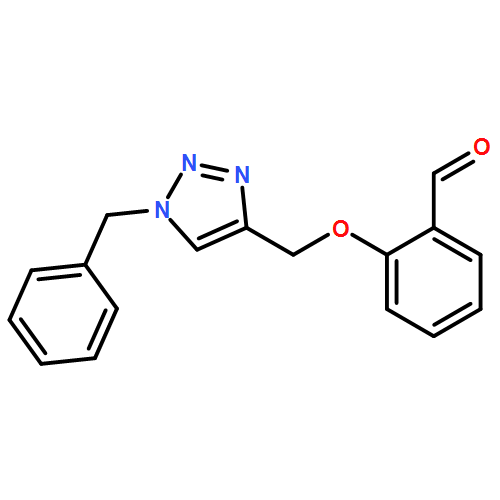 Benzaldehyde, 2-[[1-(phenylmethyl)-1H-1,2,3-triazol-4-yl]methoxy]-