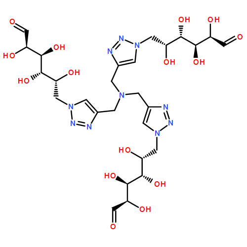 D-Galactose, 6,6',6''-[nitrilotris(methylene-1H-1,2,3-triazole-4,1-diyl)]tris[6-deoxy-