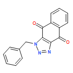 1H-Naphtho[2,3-d]triazole-4,9-dione, 1-(phenylmethyl)-