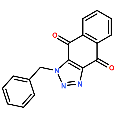 1H-Naphtho[2,3-d]triazole-4,9-dione, 1-(phenylmethyl)-