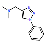 1H-1,2,3-Triazole-4-methanamine, N,N-dimethyl-1-phenyl-