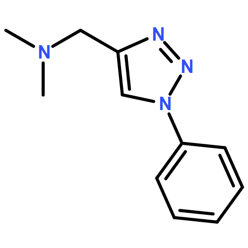 1H-1,2,3-Triazole-4-methanamine, N,N-dimethyl-1-phenyl-