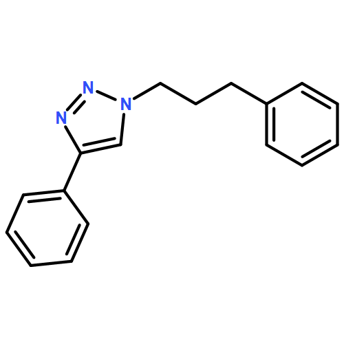 1H-1,2,3-Triazole, 4-phenyl-1-(3-phenylpropyl)-