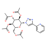 Pyridine, 2-[1-(2,3,4,6-tetra-O-acetyl-β-D-glucopyranosyl)-1H-1,2,3-triazol-4-yl]-