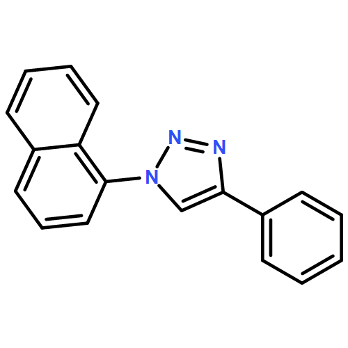 1H-1,2,3-Triazole, 1-(1-naphthalenyl)-4-phenyl-