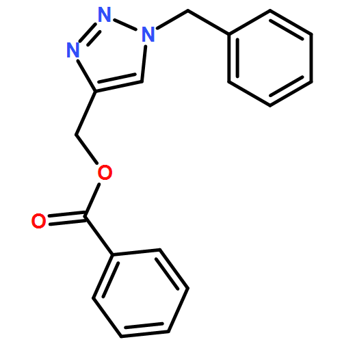 1H-1,2,3-Triazole-4-methanol, 1-(phenylmethyl)-, 4-benzoate