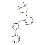 1H-1,2,3-Triazole, 4-phenyl-1-[[2-(4,4,5,5-tetramethyl-1,3,2-dioxaborolan-2-yl)phenyl]methyl]-