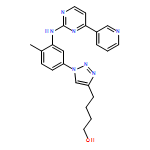 1H-1,2,3-Triazole-4-butanol, 1-[4-methyl-3-[[4-(3-pyridinyl)-2-pyrimidinyl]amino]phenyl]-