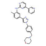 2-Pyrimidinamine, N-[2-methyl-5-[1-[4-(4-morpholinylmethyl)phenyl]-1H-1,2,3-triazol-4-yl]phenyl]-4-(3-pyridinyl)-