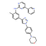 2-Pyrimidinamine, N-[2-methyl-5-[1-[4-(4-morpholinyl)phenyl]-1H-1,2,3-triazol-4-yl]phenyl]-4-(3-pyridinyl)-