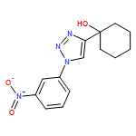 Cyclohexanol, 1-[1-(3-nitrophenyl)-1H-1,2,3-triazol-4-yl]-