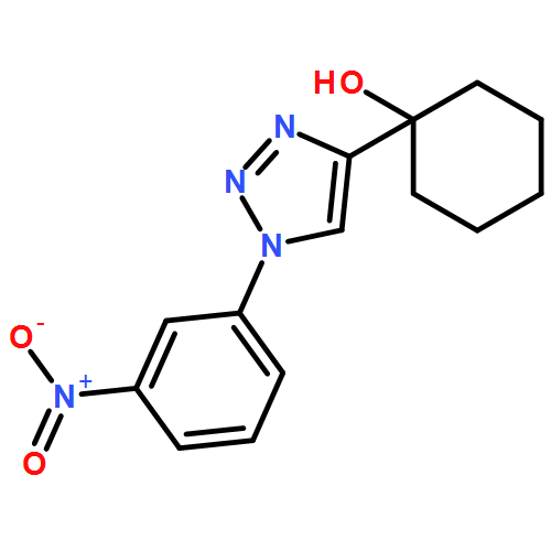 Cyclohexanol, 1-[1-(3-nitrophenyl)-1H-1,2,3-triazol-4-yl]-