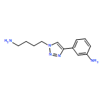 1H-1,2,3-Triazole-1-butanamine, 4-(3-aminophenyl)-