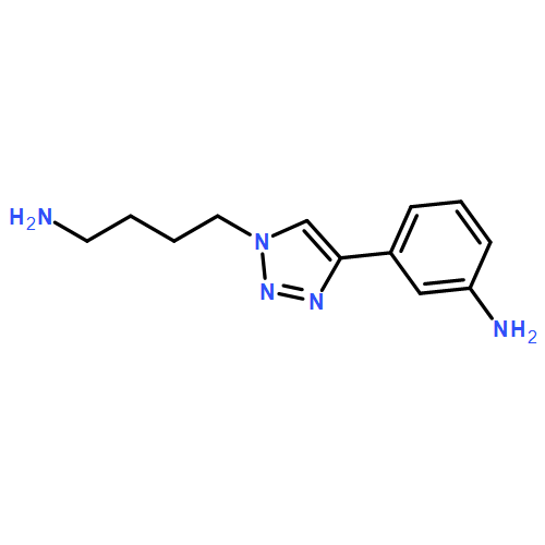 1H-1,2,3-Triazole-1-butanamine, 4-(3-aminophenyl)-