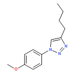 1H-1,2,3-Triazole, 4-butyl-1-(4-methoxyphenyl)-