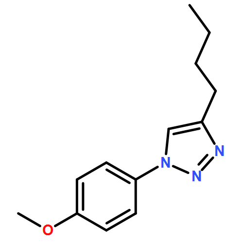 1H-1,2,3-Triazole, 4-butyl-1-(4-methoxyphenyl)-