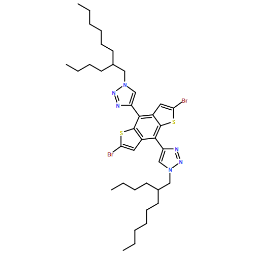 1H-1,2,3-Triazole, 4,4'-(2,6-dibromobenzo[1,2-b:4,5-b']dithiophene-4,8-diyl)bis[1-(2-butyloctyl)-