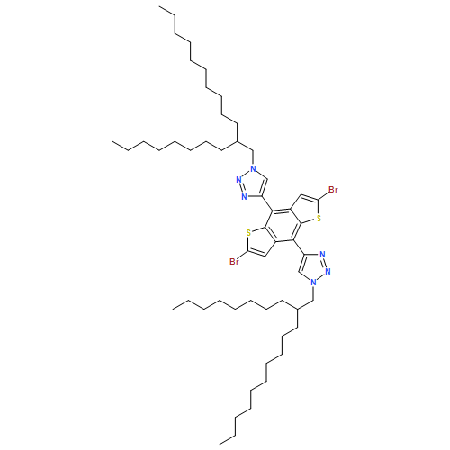 1H-1,2,3-Triazole, 4,4'-(2,6-dibromobenzo[1,2-b:4,5-b']dithiophene-4,8-diyl)bis[1-(2-octyldodecyl)-