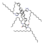 Poly[[2,3,5,6-tetrahydro-2,5-bis(2-octyldodecyl)-3,6-dioxopyrrolo[3,4-c]pyrrole-1,4-diyl]-2,5-thiophenediyl[4,8-bis[1-(2-hexyldecyl)-1H-1,2,3-triazol-4-yl]benzo[1,2-b:4,5-b']dithiophene-2,6-diyl]-2,5-thiophenediyl]