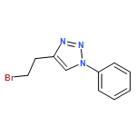 1H-1,2,3-Triazole, 4-(2-bromoethyl)-1-phenyl-