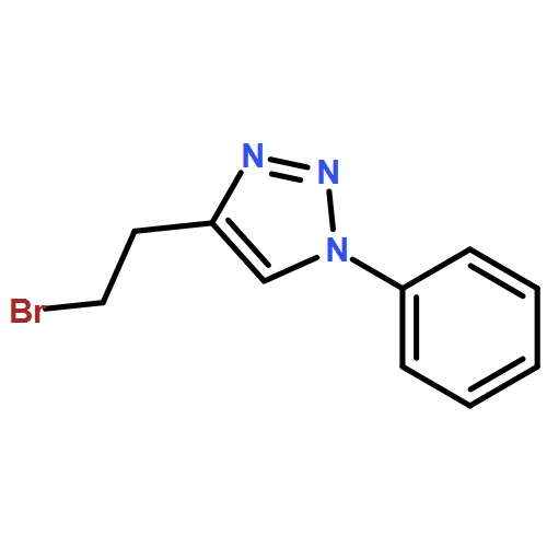 1H-1,2,3-Triazole, 4-(2-bromoethyl)-1-phenyl-