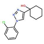 Cyclohexanol, 1-[1-(2-chlorophenyl)-1H-1,2,3-triazol-4-yl]-