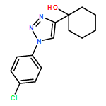 Cyclohexanol, 1-[1-(4-chlorophenyl)-1H-1,2,3-triazol-4-yl]-