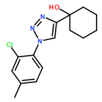 Cyclohexanol, 1-[1-(2-chloro-4-methylphenyl)-1H-1,2,3-triazol-4-yl]-