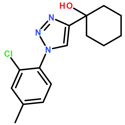 Cyclohexanol, 1-[1-(2-chloro-4-methylphenyl)-1H-1,2,3-triazol-4-yl]-