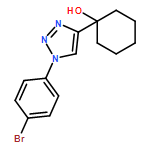 Cyclohexanol, 1-[1-(4-bromophenyl)-1H-1,2,3-triazol-4-yl]-