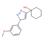 Cyclohexanol, 1-[1-(3-methoxyphenyl)-1H-1,2,3-triazol-4-yl]-