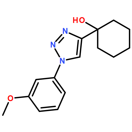 Cyclohexanol, 1-[1-(3-methoxyphenyl)-1H-1,2,3-triazol-4-yl]-