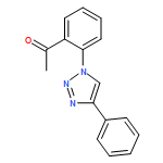 Ethanone, 1-[2-(4-phenyl-1H-1,2,3-triazol-1-yl)phenyl]-