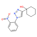 Cyclohexanol, 1-[1-(2-nitrophenyl)-1H-1,2,3-triazol-4-yl]-