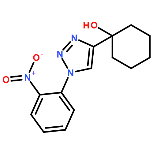 Cyclohexanol, 1-[1-(2-nitrophenyl)-1H-1,2,3-triazol-4-yl]-