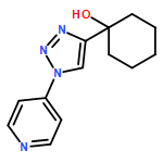 Cyclohexanol, 1-[1-(4-pyridinyl)-1H-1,2,3-triazol-4-yl]-