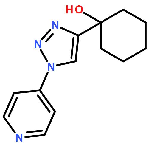 Cyclohexanol, 1-[1-(4-pyridinyl)-1H-1,2,3-triazol-4-yl]-