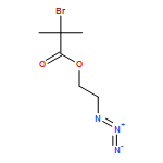 Propanoic acid, 2-bromo-2-methyl-, 2-azidoethyl ester