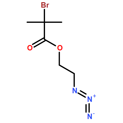 Propanoic acid, 2-bromo-2-methyl-, 2-azidoethyl ester