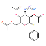 β-D-Galactopyranoside, phenyl 3-azido-3-deoxy-1-thio-, 2,4,6-triacetate