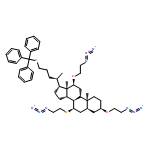 Cholane, 3,7,12-tris(2-azidoethoxy)-24-(triphenylmethoxy)-, (3α,5β,7α,12α)-