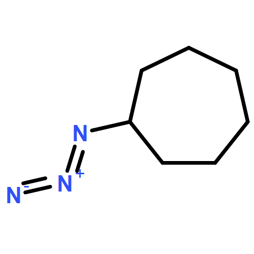 Cycloheptane, azido-