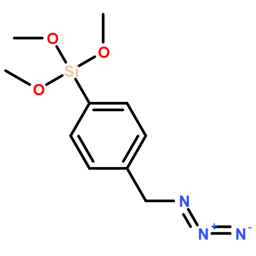 Benzene, 1-(azidomethyl)-4-(trimethoxysilyl)-