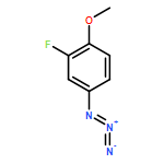 Benzene, 4-azido-2-fluoro-1-methoxy-