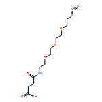 Butanoic acid, 4-[[2-[2-[2-(2-azidoethoxy)ethoxy]ethoxy]ethyl]amino]-4-oxo-