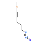 1-Pentyne, 5-azido-1-(trimethylsilyl)-