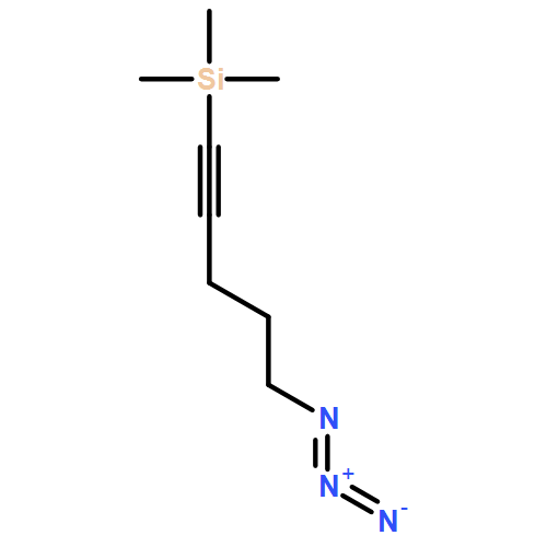 1-Pentyne, 5-azido-1-(trimethylsilyl)-