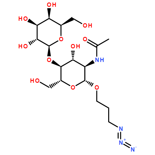 β-D-Glucopyranoside, 3-azidopropyl 2-(acetylamino)-2-deoxy-4-O-β-D-galactopyranosyl-