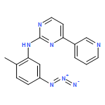 2-Pyrimidinamine, N-(5-azido-2-methylphenyl)-4-(3-pyridinyl)-